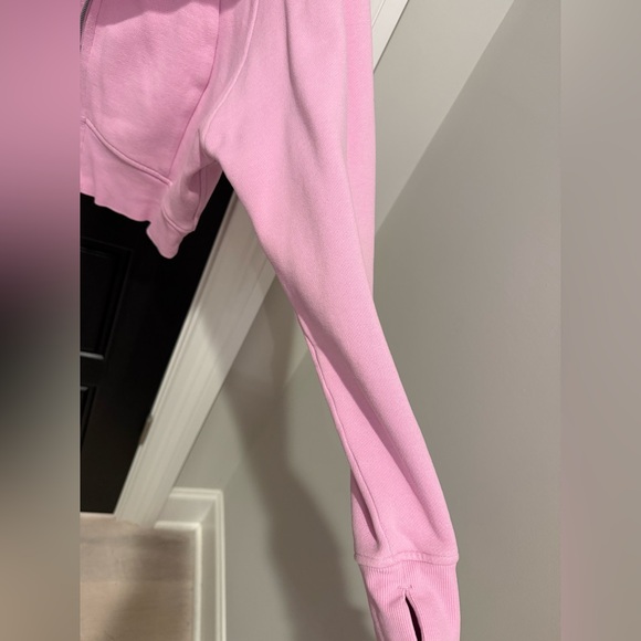 Lululemon X Peloton Scuba Crop Hoodie Full Zip - Picture 6 of 6
